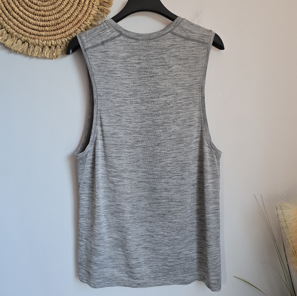 Lululemon Mens Slate Gray Metal Vent Tech Muscle Tank Top SZ Small Activewear - Picture 5 of 10